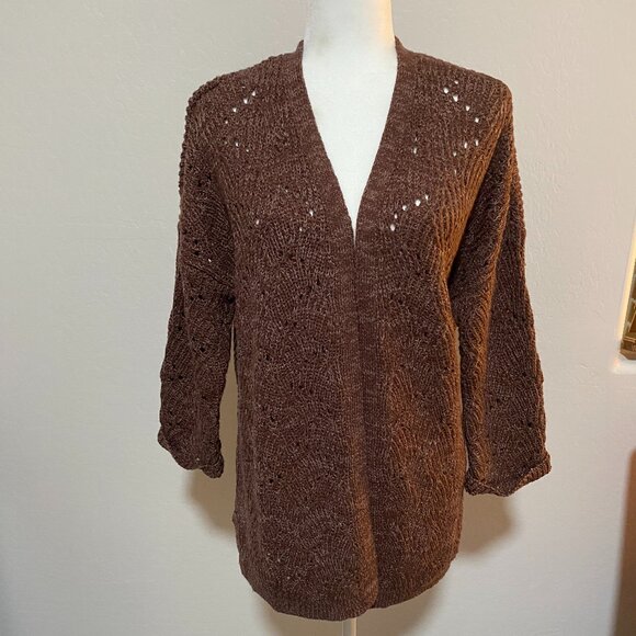 Maurices Sweaters - Maurices open front sweater. Brown. Medium.